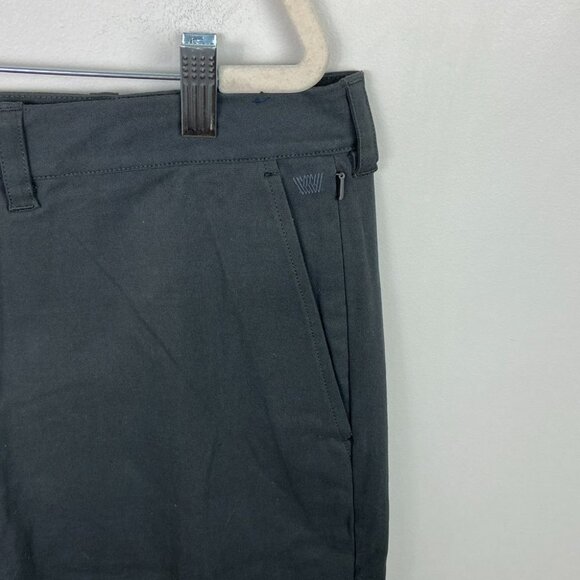 New Mack Weldon Chino Dress Pants Size 36 by‎ 32 Asphalt Grey Technical Modern - Picture 6 of 11